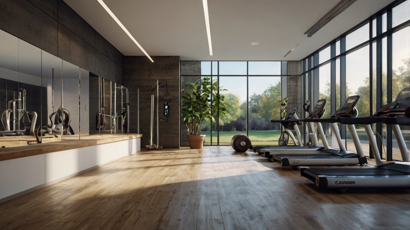 Personal trainer con cliente durante una sessione di allenamento